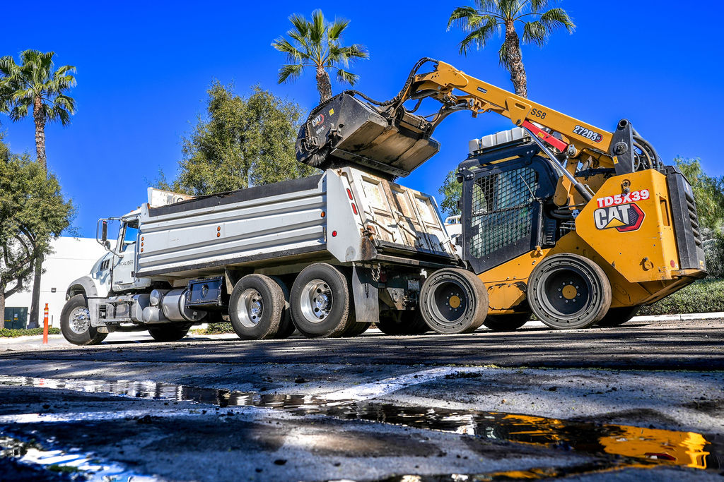 Commercial asphalt paving by Caliber Paving