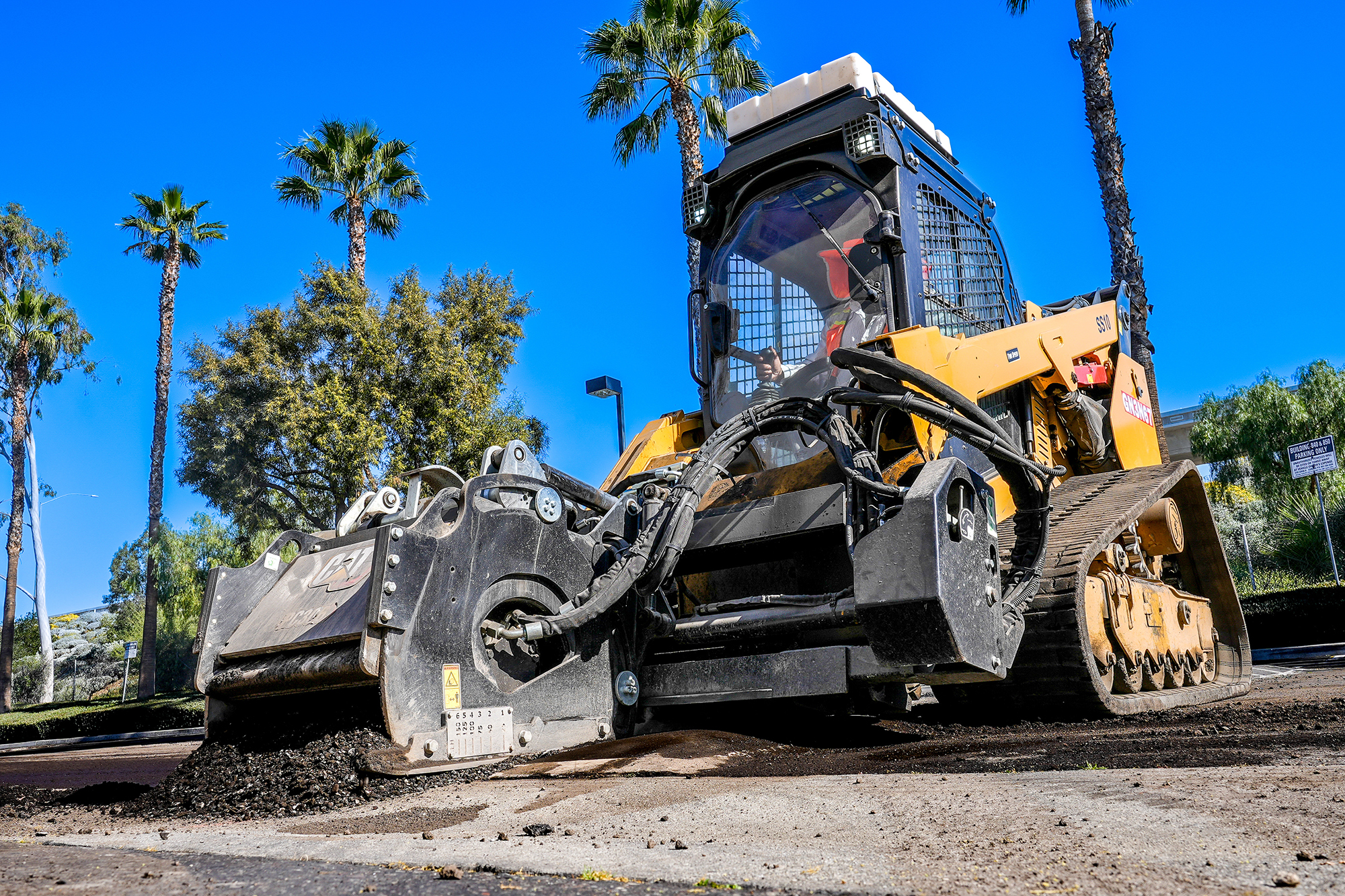 Caliber Paving commercial paving project